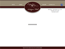Tablet Screenshot of cedarchestantiques.com
